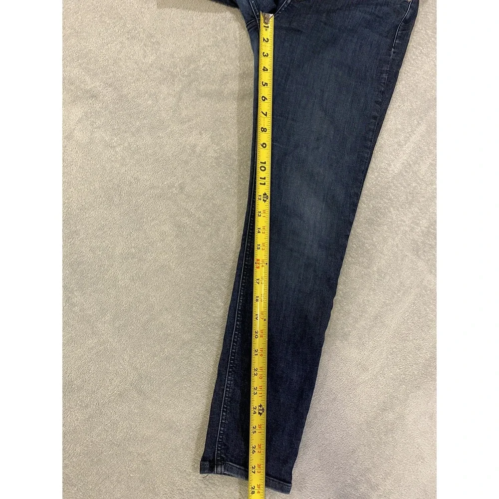 Rag Bone Jeans Women Size 29 Cate Mid Rise Ankle Skinny Dark Blue Wash Denim USA